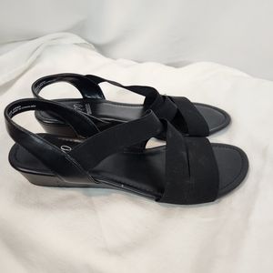 MPO Stretch Wedge sandals 9M